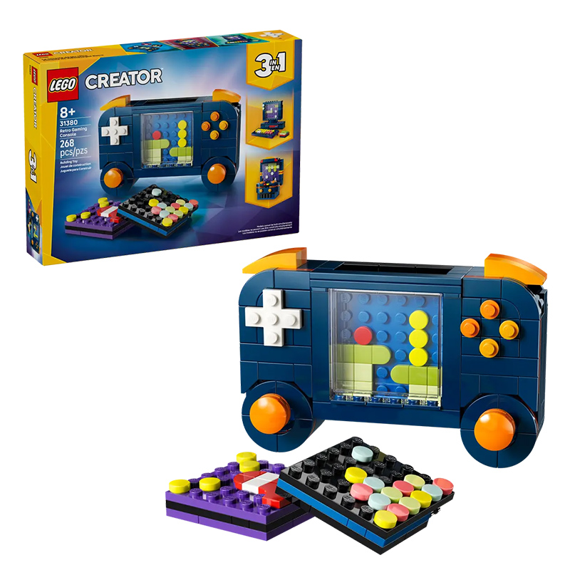 Retro Gaming Setup - LEGO Creator 3 em 1 Blocos