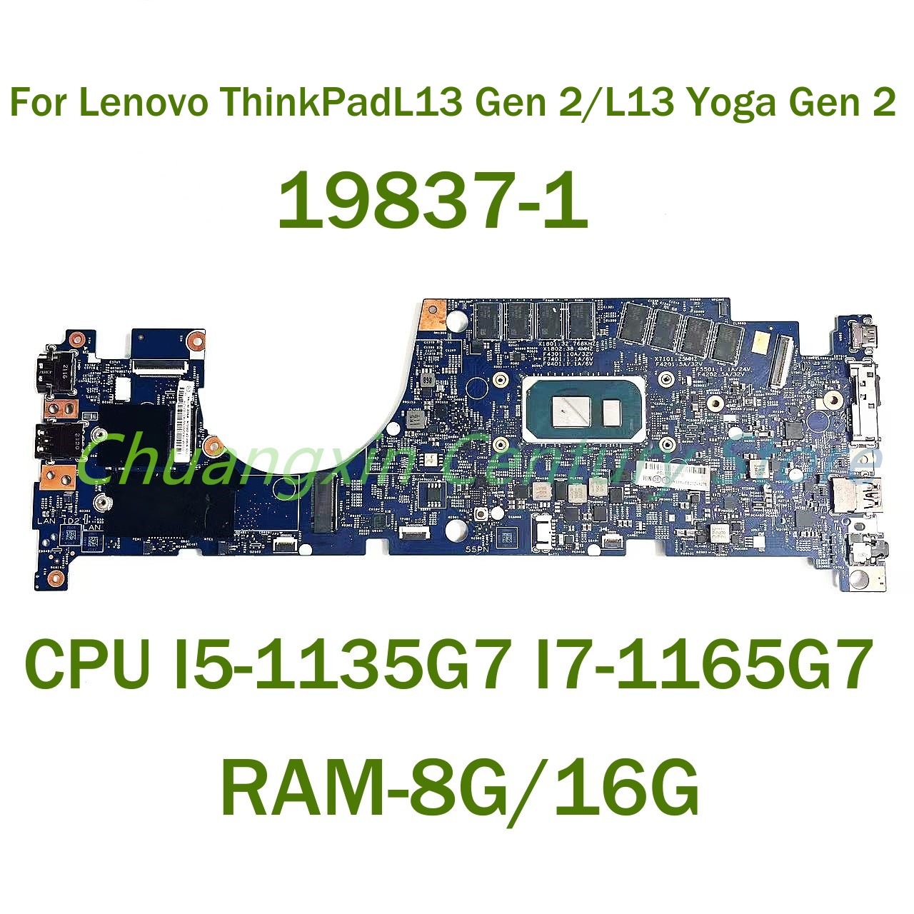 Intel Cpu Core I7 - Placa-Mãe para Laptop Lenovo ThinkPad L13