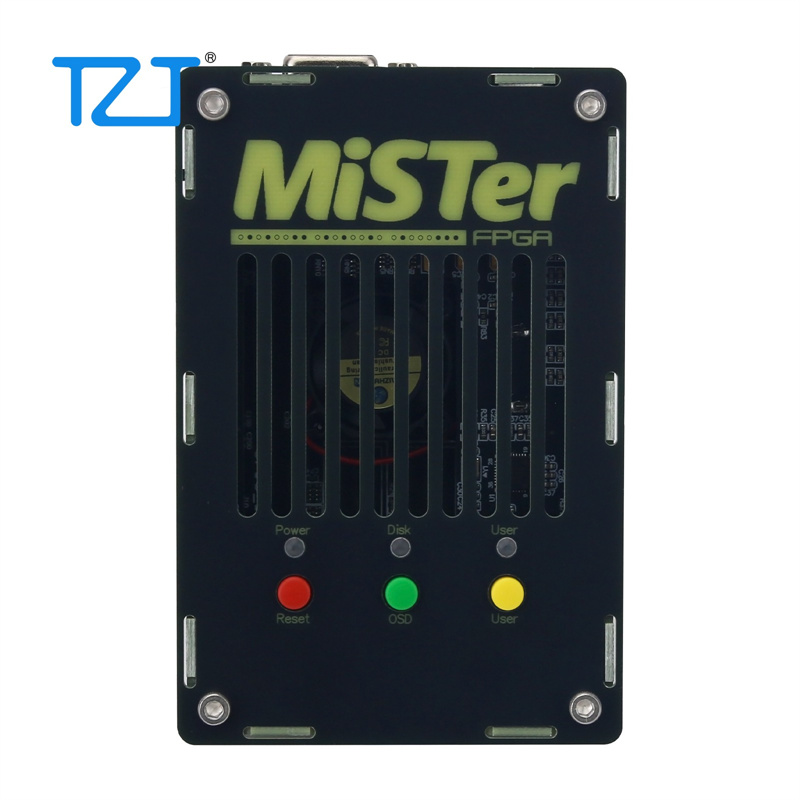 Retro Gaming Setup - TZT Mini Mister Game Console Cyclone