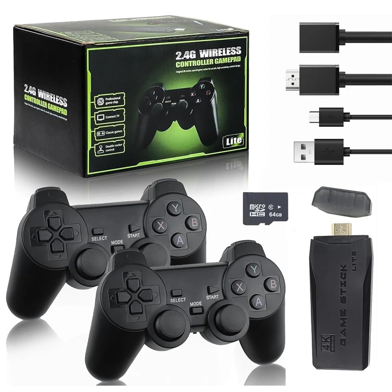 Retro Gaming Joystick - Controle Retro M8 com 9 Simuladores