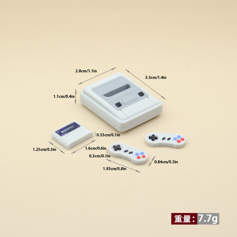1 conjunto de Miniatura de Con - Retro Gaming Setup avaliação e preço
