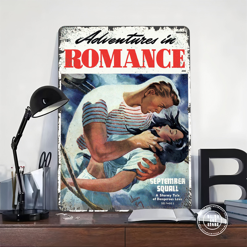 ADVENTURES IN ROMANCE Pôster d - Retro Gaming At avaliação e preço