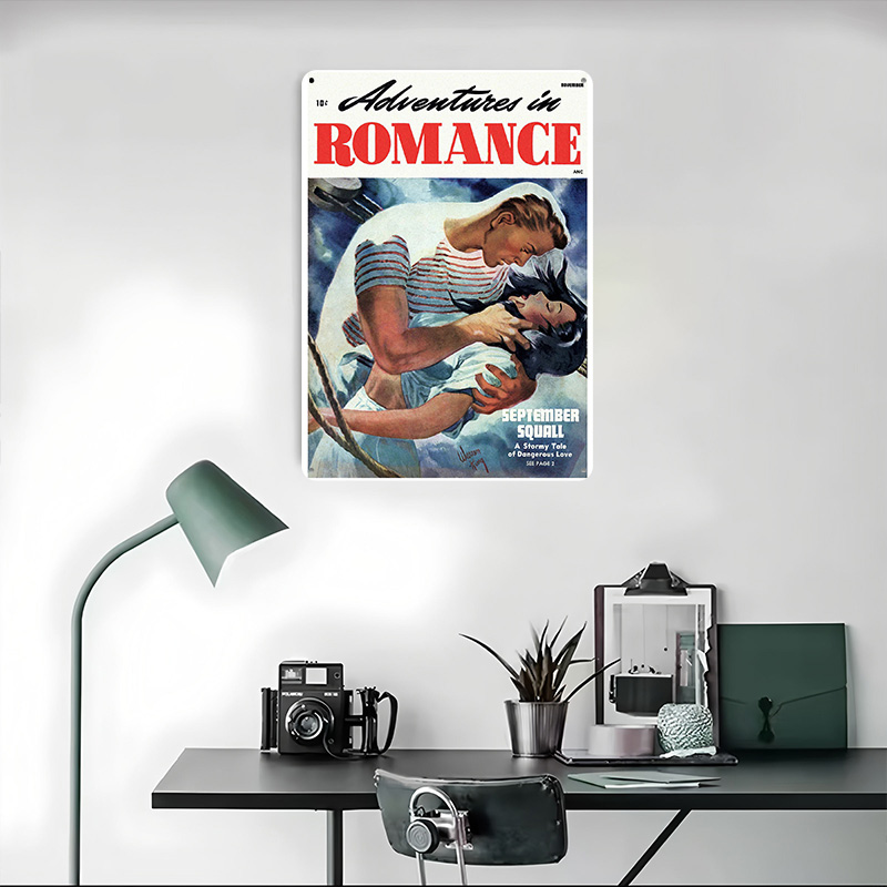 ADVENTURES IN ROMANCE Pôster d - Retro Gaming At avaliação e preço