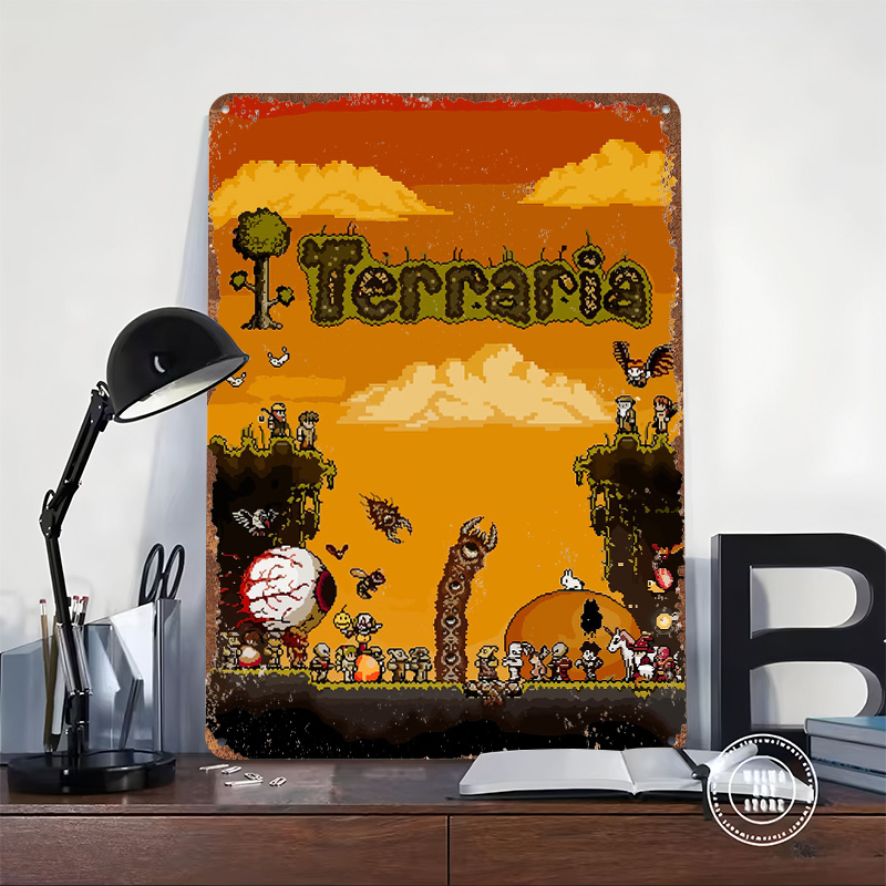 Pôster Impresso do Jogo Terrar - Retro Gaming At avaliação e preço