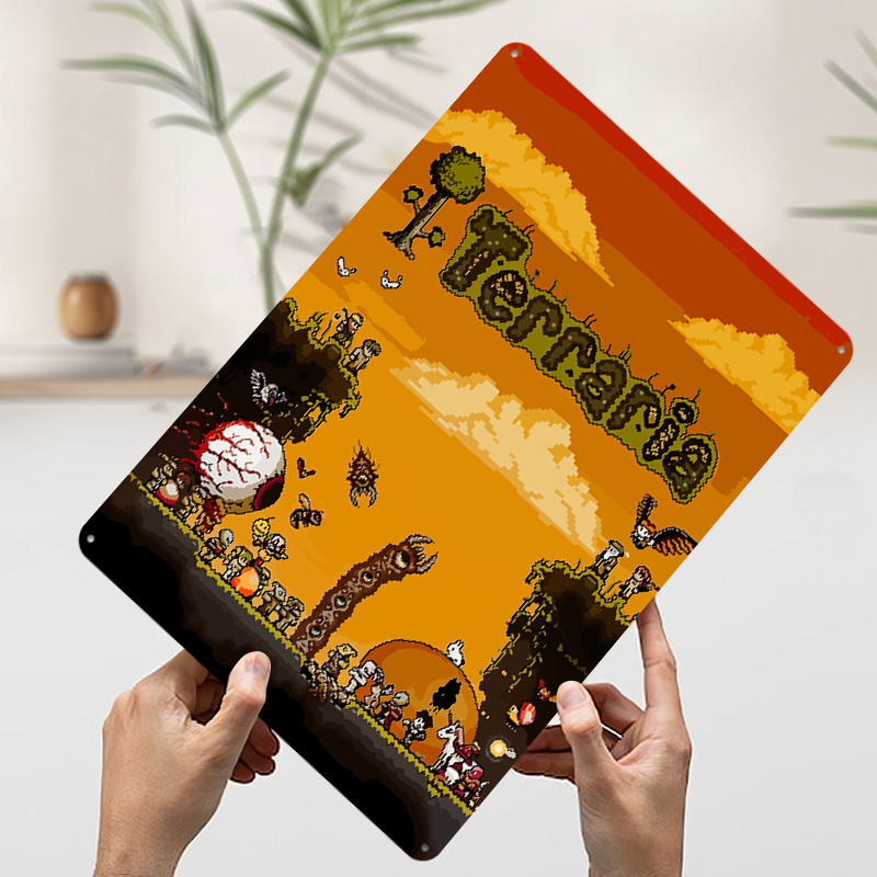 Pôster Impresso do Jogo Terrar - Retro Gaming At avaliação e preço