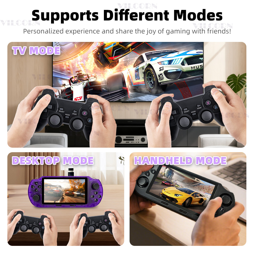 Console de jogos portátil VILC - Retro Gaming Play Zone avaliação e preço