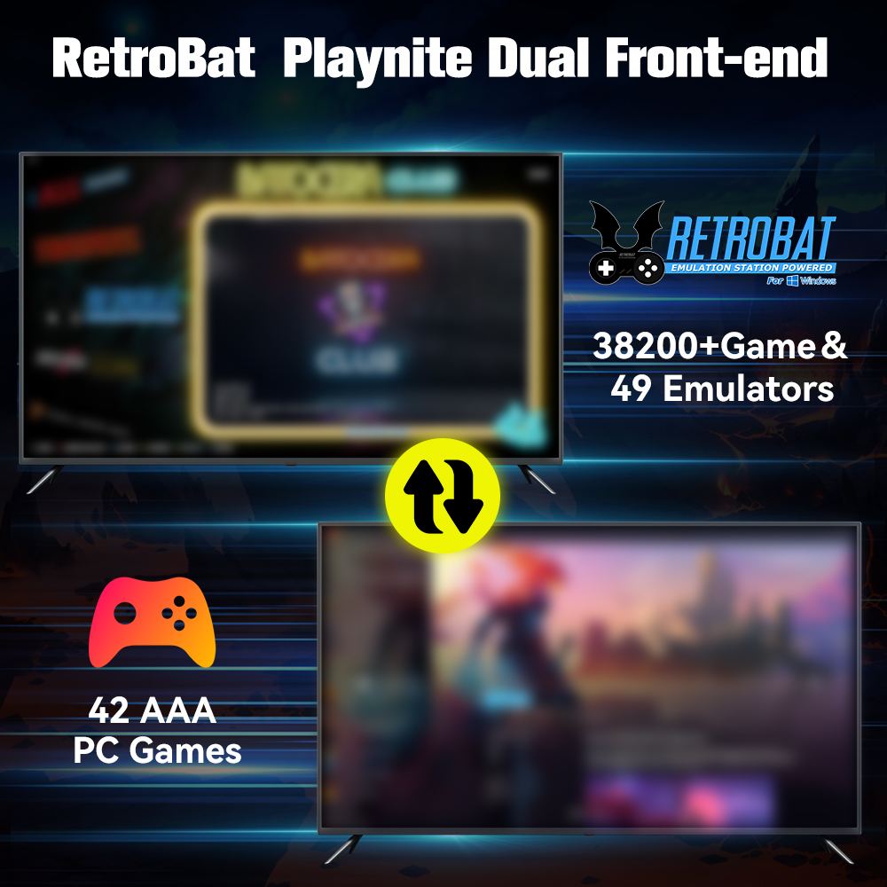 Retrobat & playnite sistema hd - Retro Gaming Play Zone avaliação e preço