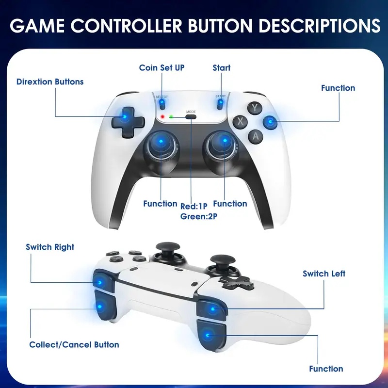 M15 Retro Video Game Stick 2.4 - Retro Gaming Joystick avaliação e preço