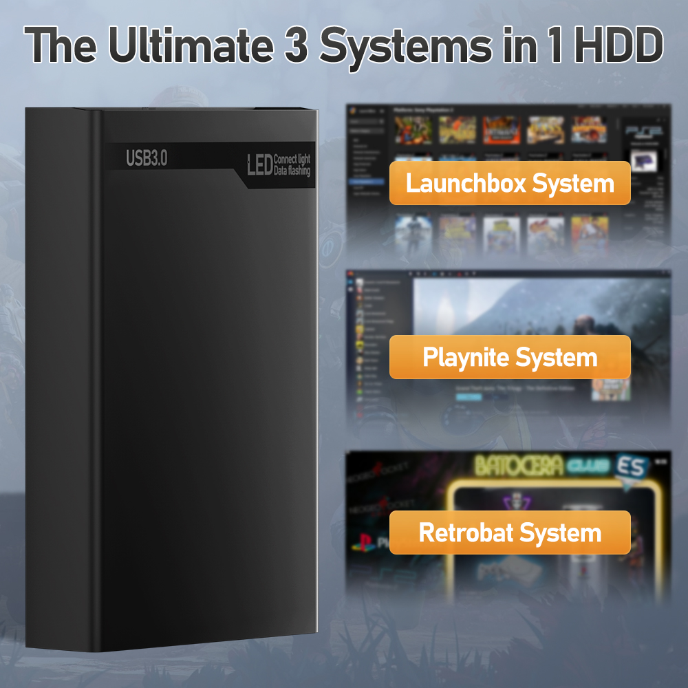500g retro gaming hdd console  - Retro Gaming Play Zone avaliação e preço