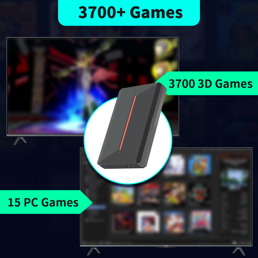 Launchbox OS 500GB Portátil Ga - Retro Gaming Play Zone avaliação e preço