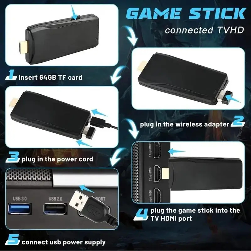 Console de Jogos Retro Plug an - Retro Gaming X2 avaliação e preço