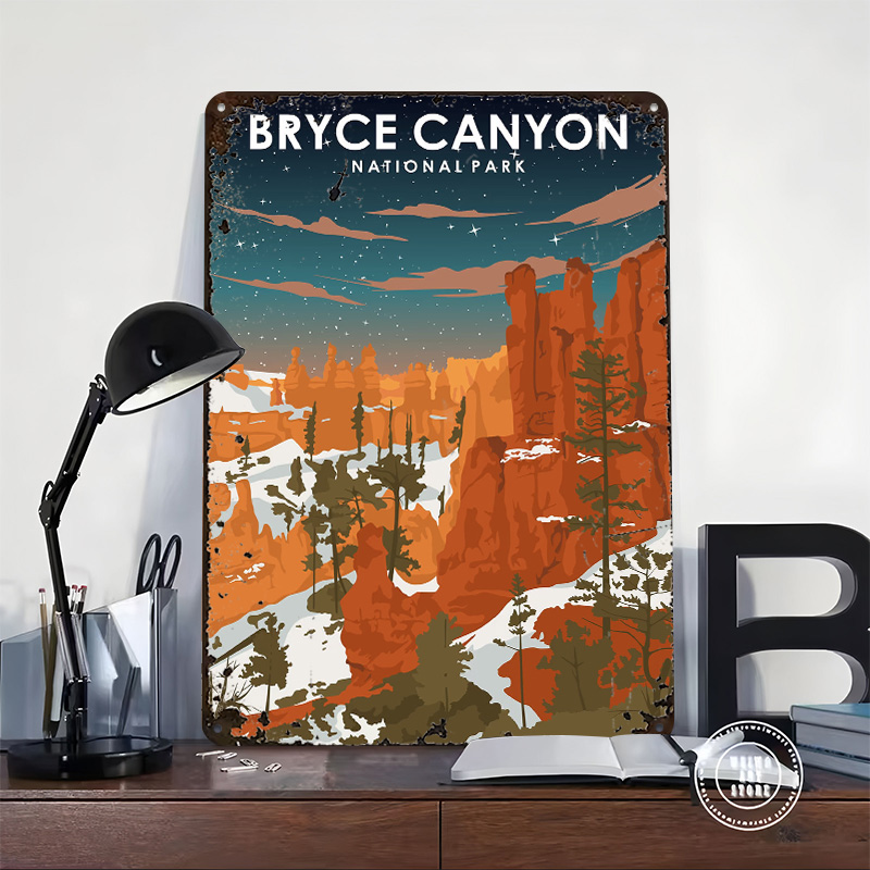Pôster impresso Bryce Canyon à - Retro Gaming At avaliação e preço