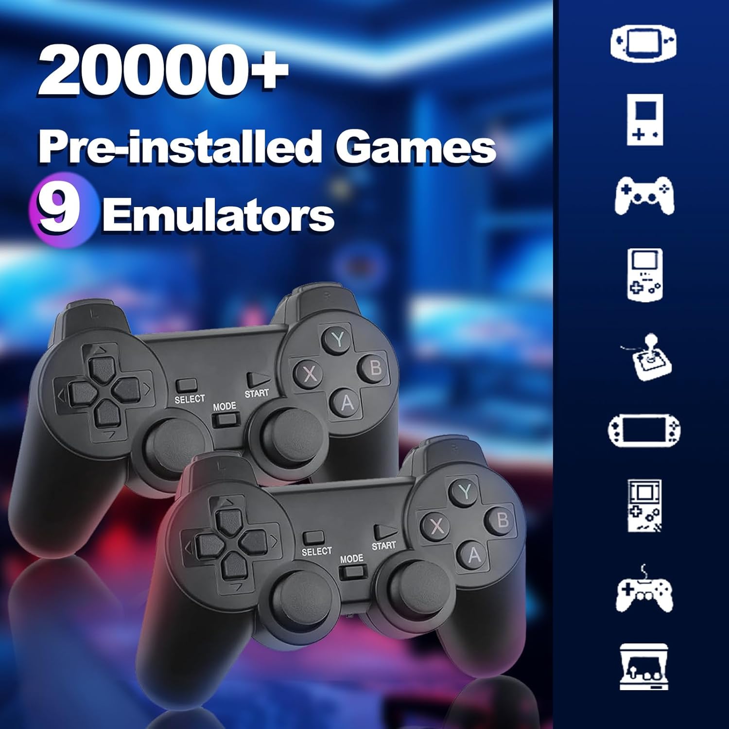 M8 Retro Game-Stick com 20000+ - Retro Gaming Joystick avaliação e preço